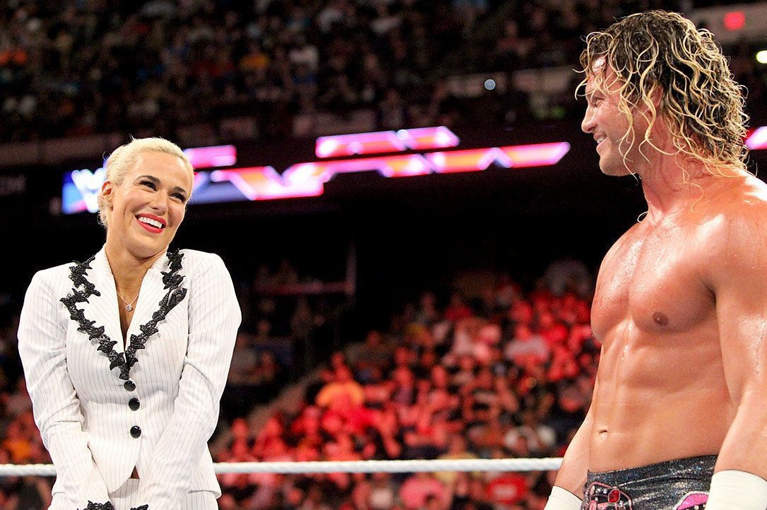 CJ Perry and Dolph Ziggler were involved in a romantic angle in WWE!