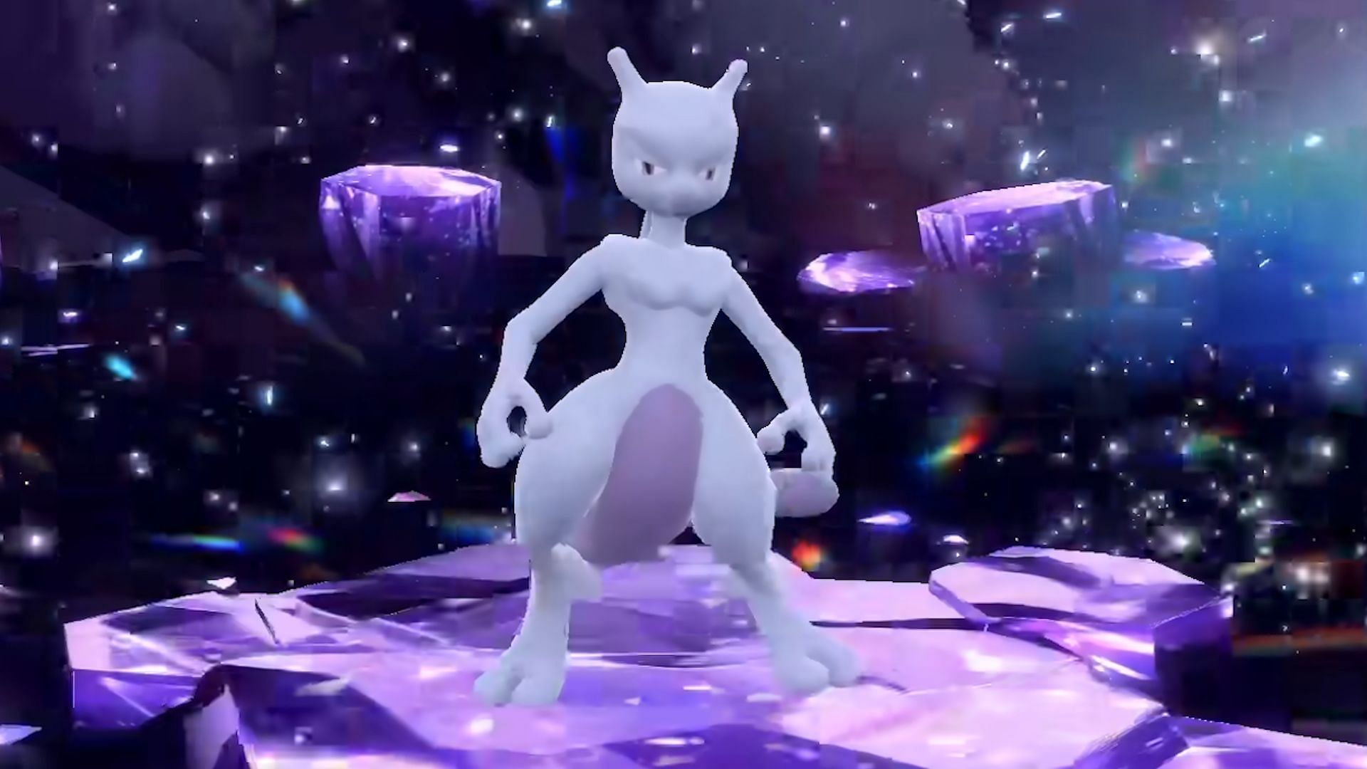 Challenge Mewtwo in Pokémon Scarlet and Pokémon Violet Tera Raid Battles