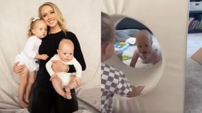 Brittany Mahomes walks fans through playtime with daughter Sterling and son Bronze