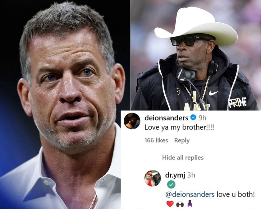 Love ya my brother': Cowboys' teammates Troy Aikman and Deion