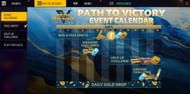 Free Fire MAX में Path to Victory कैलेंडर (Image via Garena)