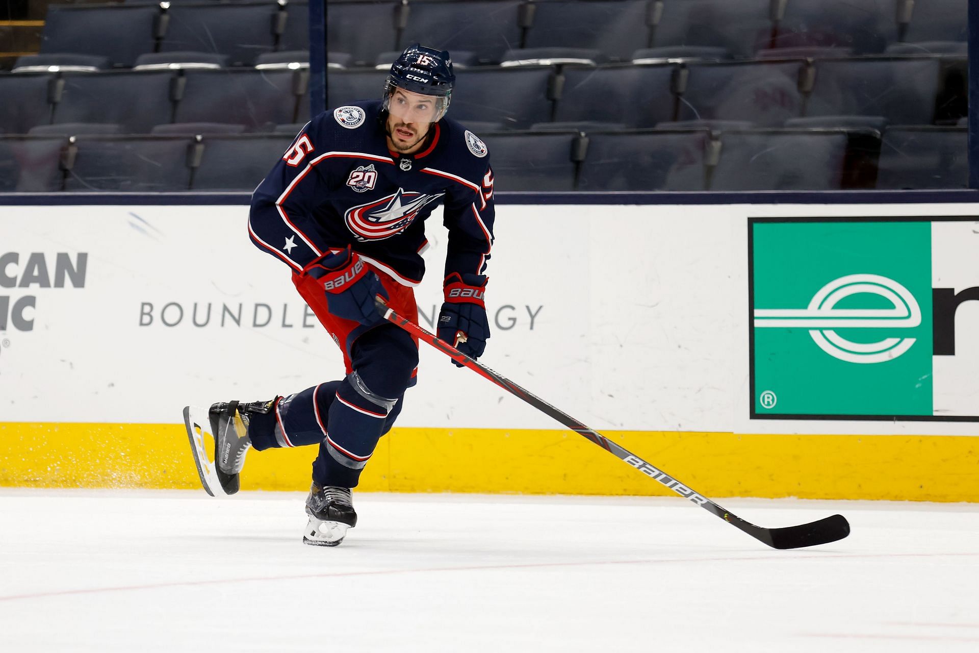 Detroit Red Wings v Columbus Blue Jackets