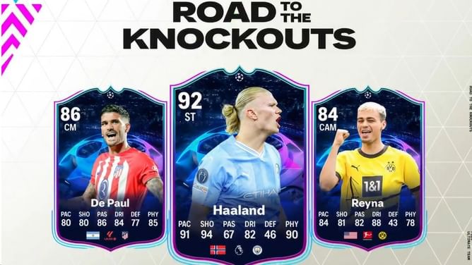 EA FC 24 releases RTTK cards led by Erling Haaland