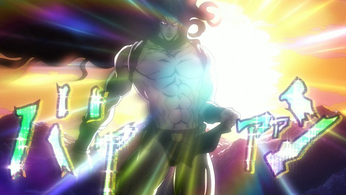 prompthunt: iconic dio pose jojo