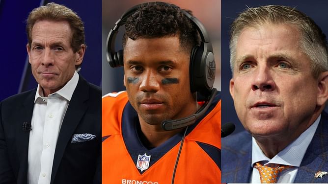 Skip Bayless labels Russell Wilson 'a celebrity quarterback' after Sean Payton's recent comments about Broncos QB