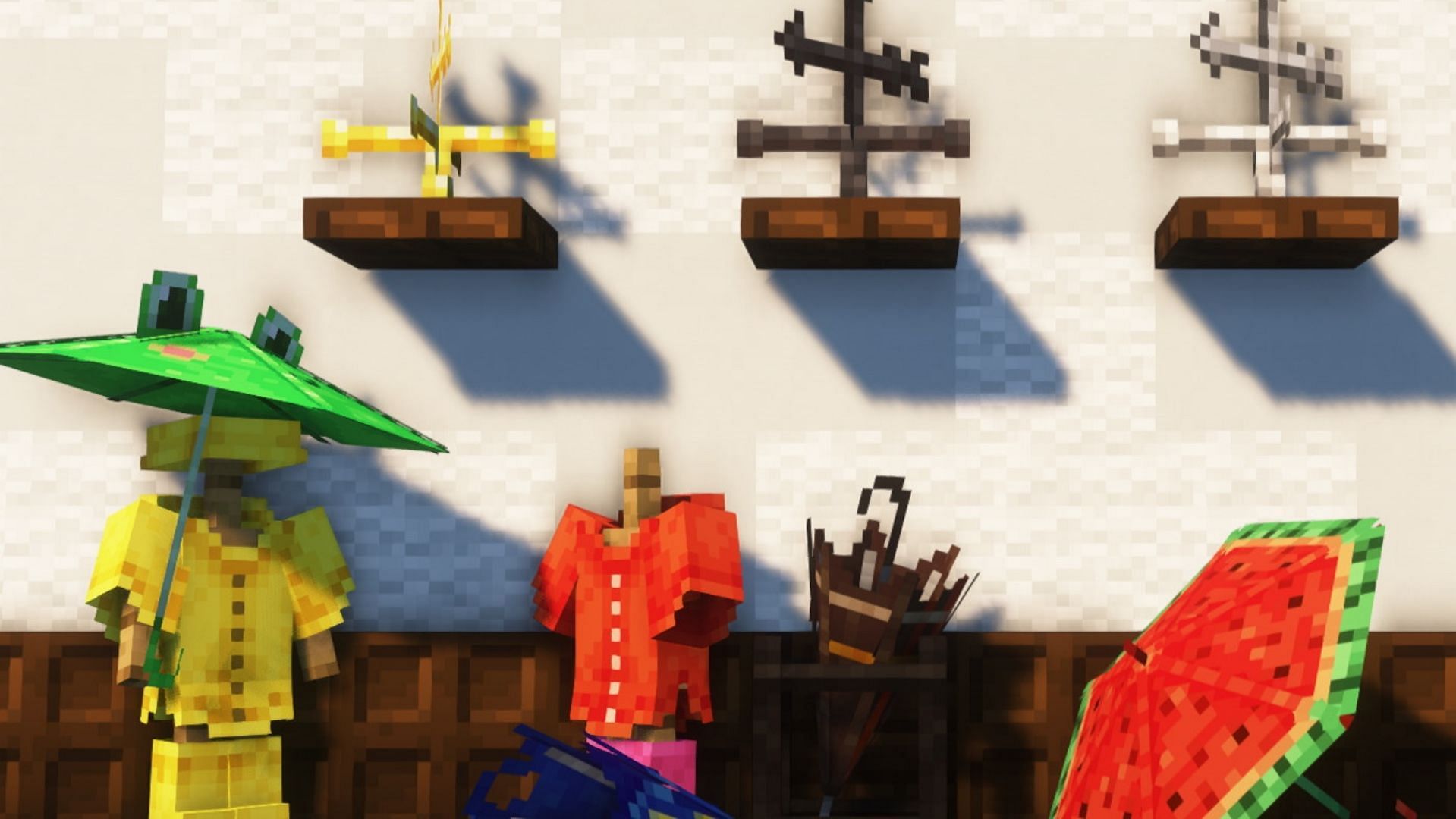 Convenient Decor adds various decorative blocks to the game (Image via CurseForge)