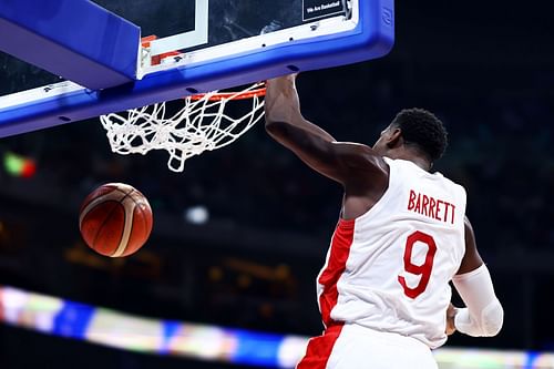 RJ Barrett, Steve Nash's godson, played a starring role in the Canadian national team's route to Paris