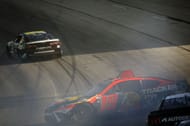 Martin Truex Jr. spins on track