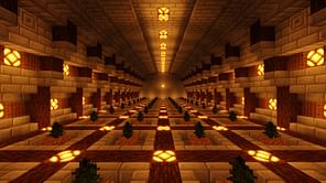 Simple Minecraft tree farm build guide