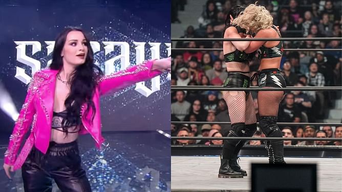 Saraya (fka Paige) breaks silence after Toni Storm's unexpected kiss