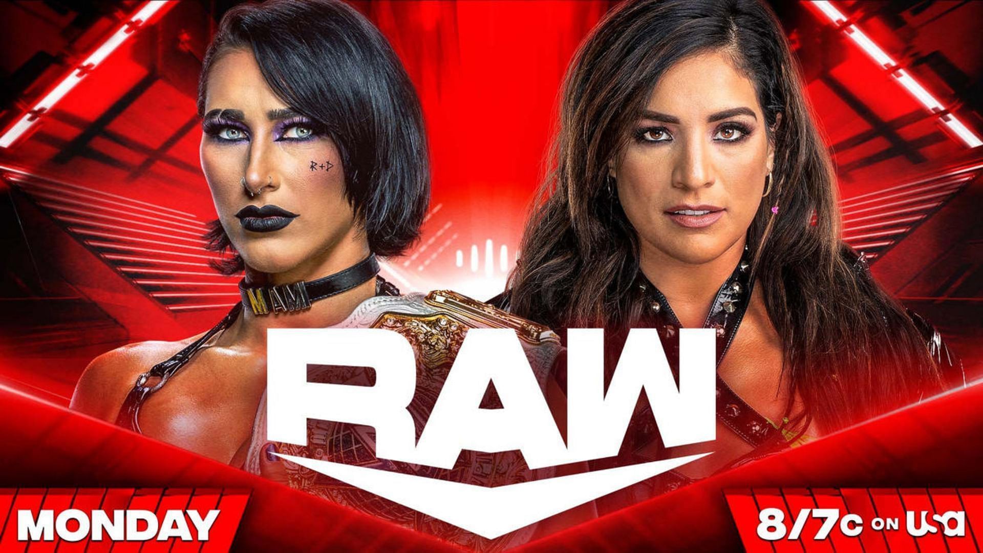 Rhea defends her title next week in a rematch from Payback