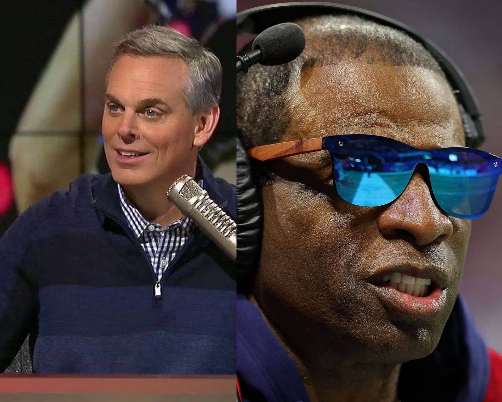 Colin Cowherd and Deion Sanders