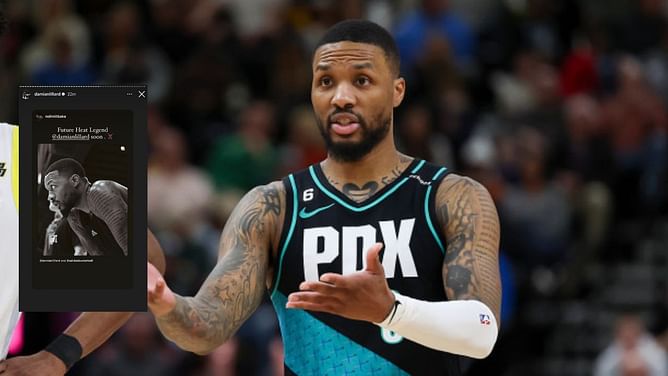 Damian Lillard flirts with Miami trade rumors again after deleting cryptic Instagram story labeling him as “Future Heat Legend”