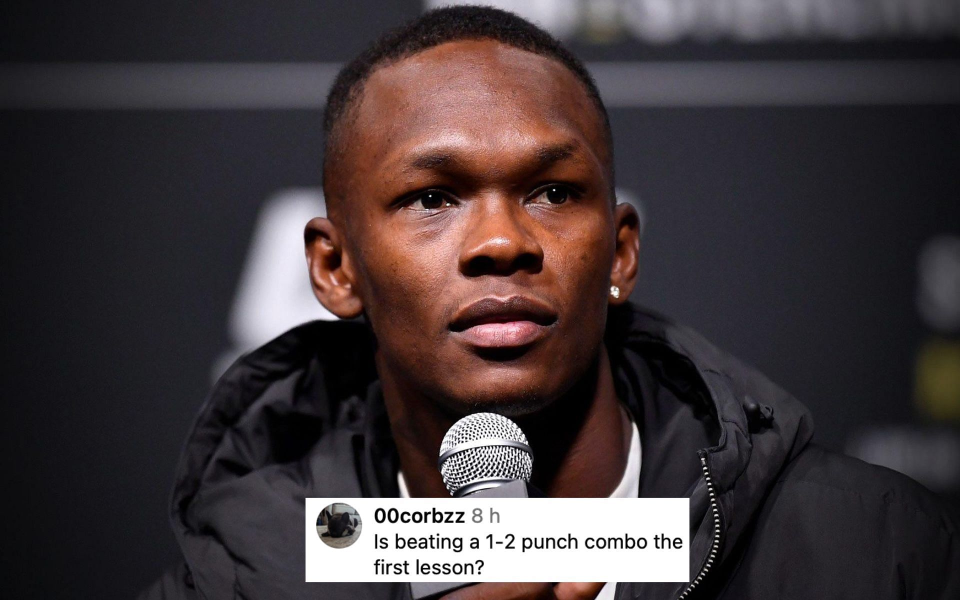 Israel Adesanya. [image via UFC]