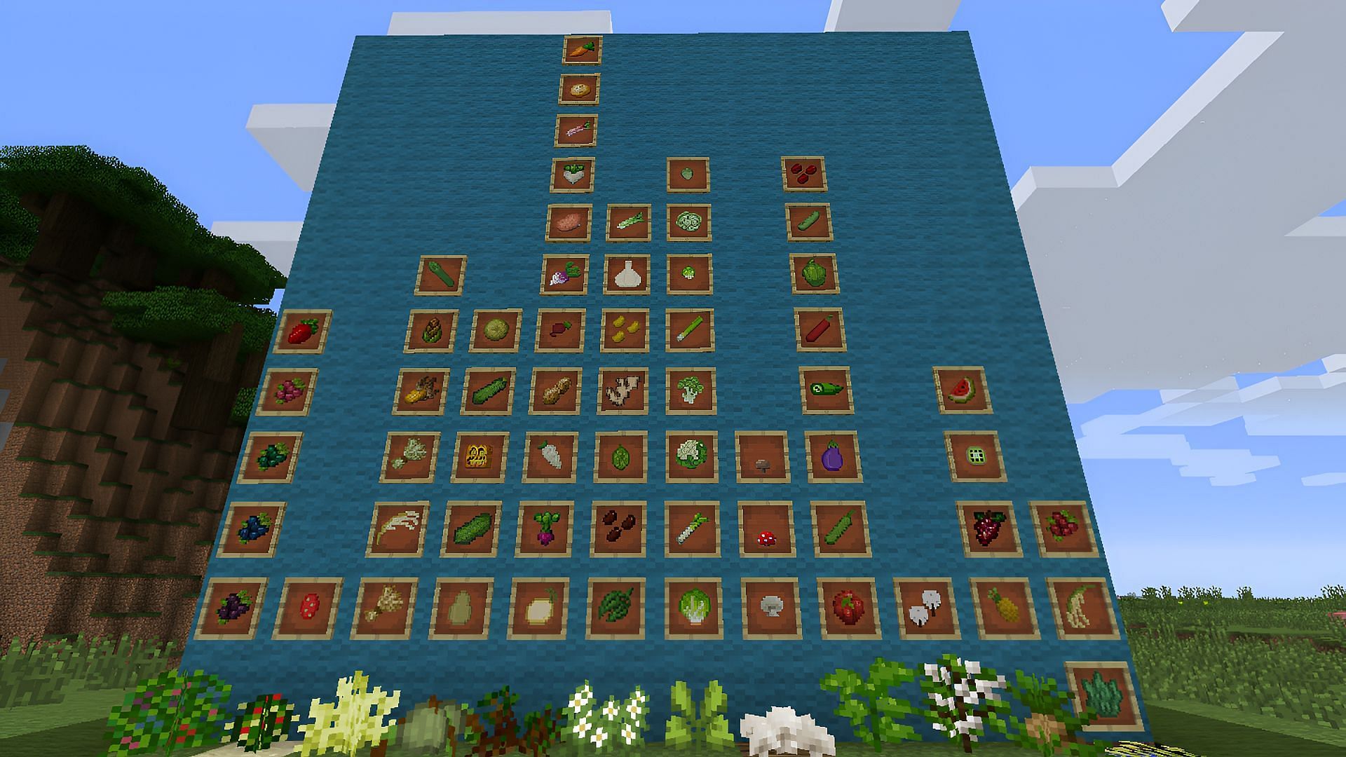 Pam&#039;s Harvestcraft introduced many food items before Mojang (Image via Pamharvestcraft/CurseForge)