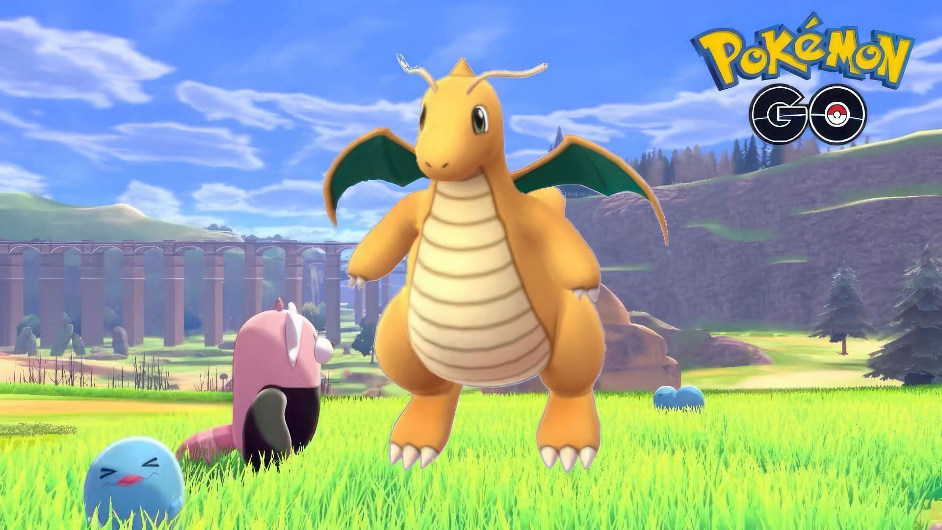 Dragonite as seen in Pokemon GO (Image via TPC)