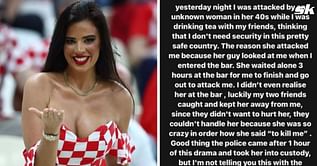 “She was so crazy and wanted to kill me” – Famous World Cup fan Ivana Knoll claims she was attacked by jealous woman after boyfriend’s stare