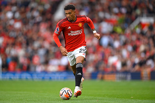 Jadon Sancho’s time at Old Trafford has been a disappointment.