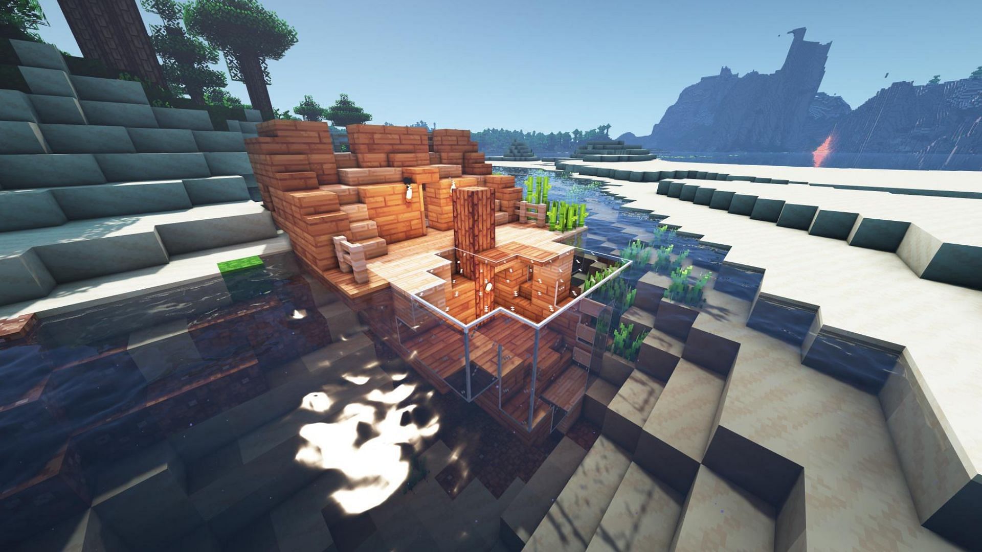 Modern River Base (Image via Mojang Studios)