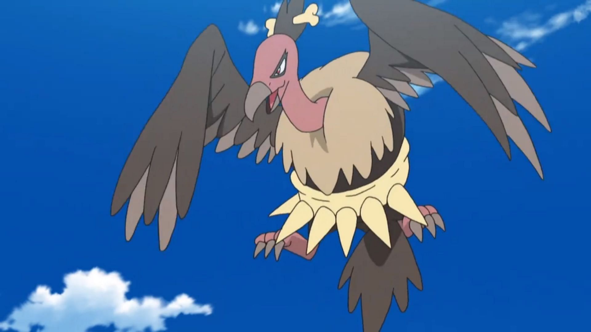 Mandibuzz in the anime (Image via The Pokemon Company)