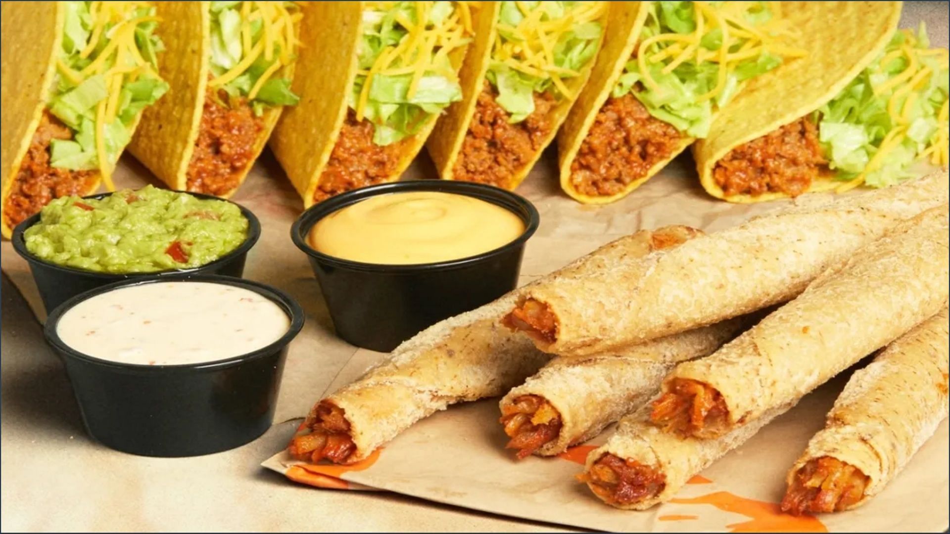 The Rolled Chicken Tacos returned to the menu (Image via Taco Bell)