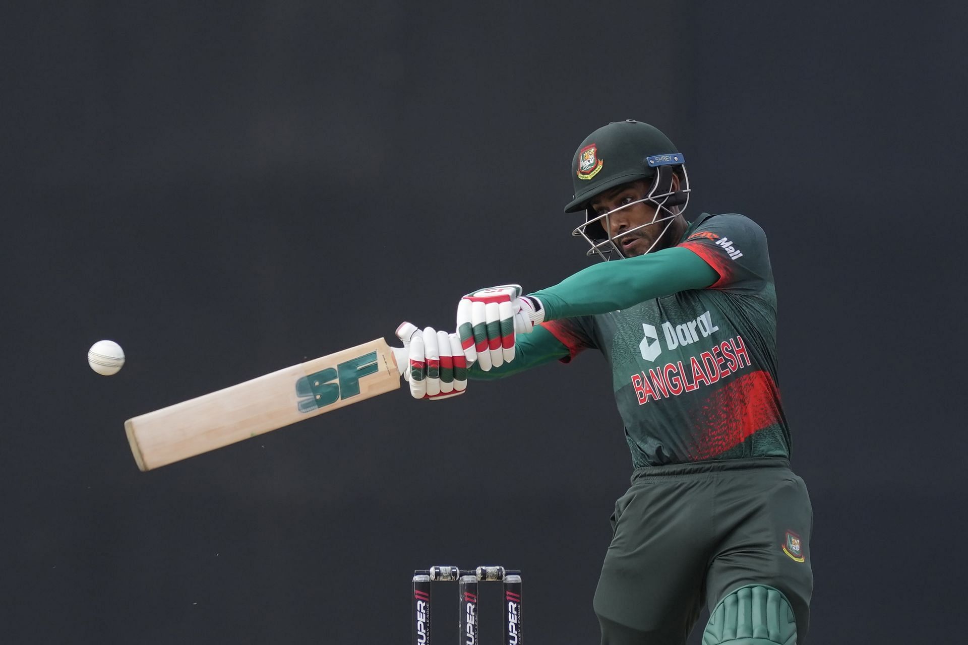 Mehidy Hasan Miraz scored a century while opening [Getty Images]