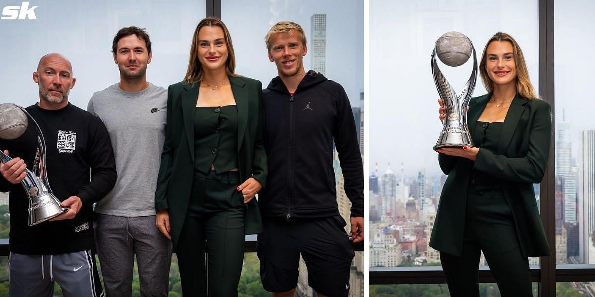 Aryna Sabalenka took to her Instagram account to express gratitude to her family &amp; team at becoming the new women