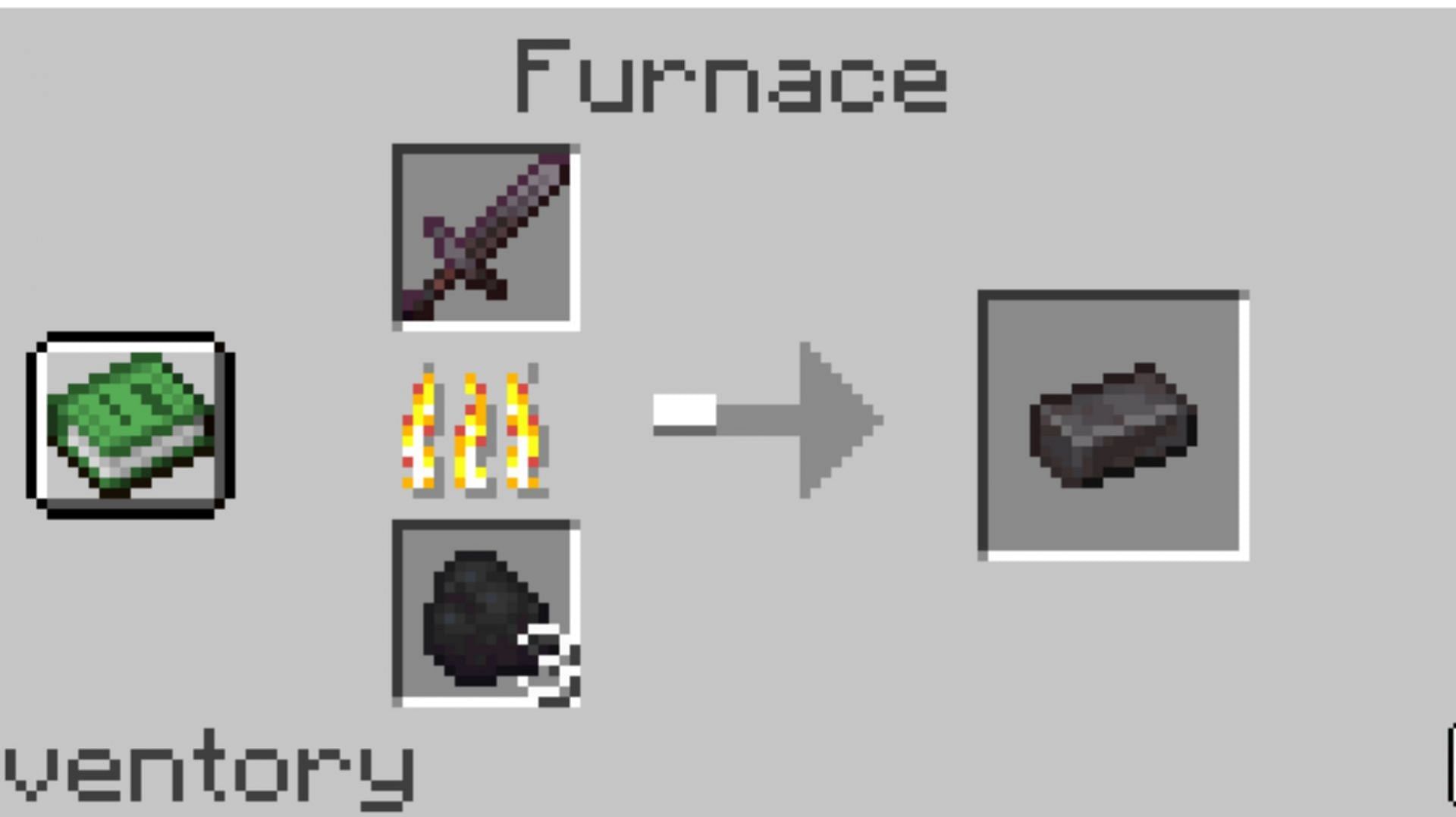 The DarkSmelting mod allows players to smelt armor, tools, and weapons to obtain ingots (Image via CurseForge)