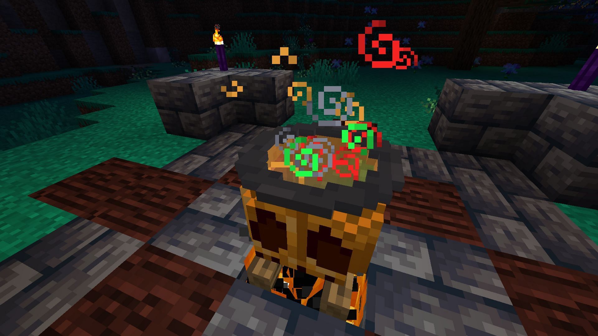 Occultcraft modpack in Minecraft (Image via Mojang Studios)