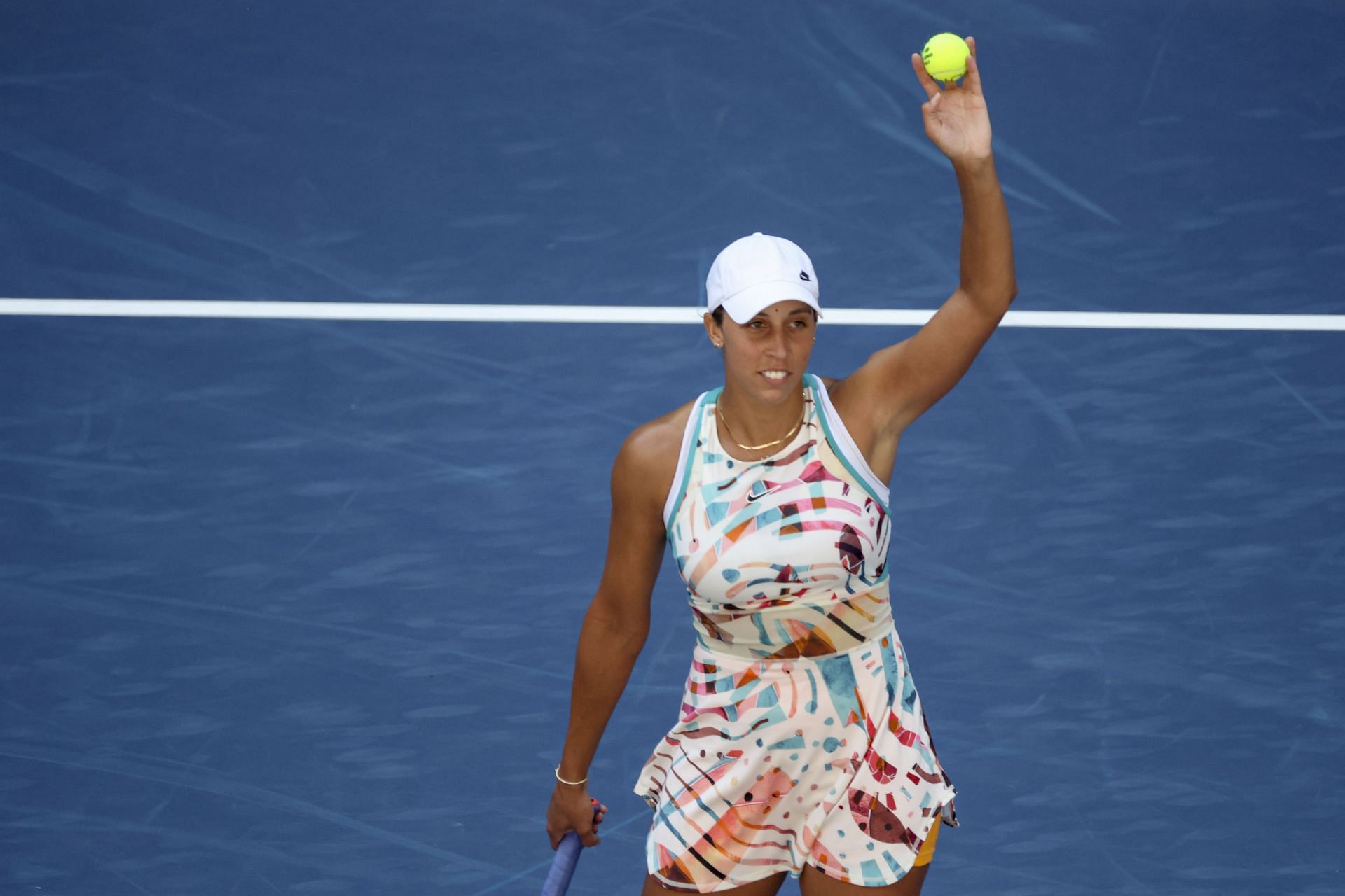 Madison Keys at the 2023 US Open.
