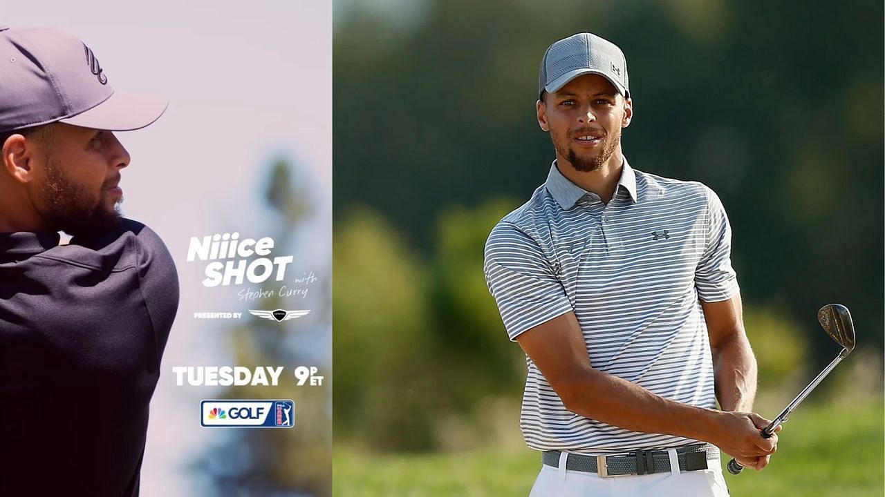 Steph Curry is having fun in the offseason playing golf.