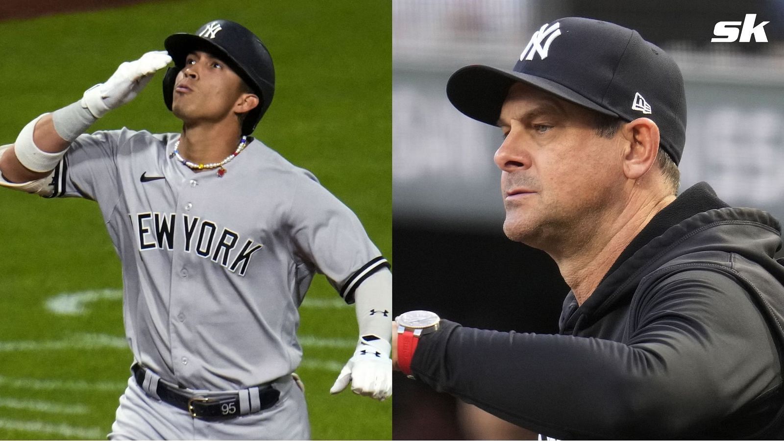 Yankees' Aaron Boone presents bewildering Oswaldo Cabrera take