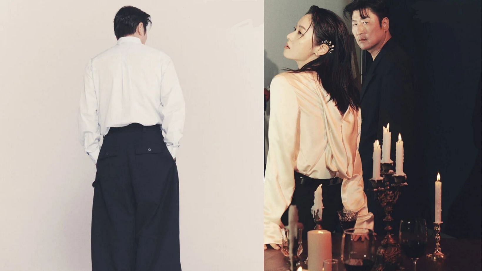 Song Kang Ho and Jeon Yeo Bin for Vogue Korea. (Image via Twitter/ @ursoojungie)