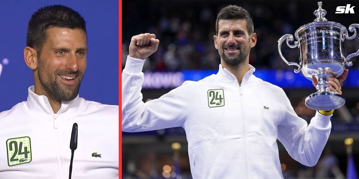 Novak Djokovic wins the 2023 US Open.