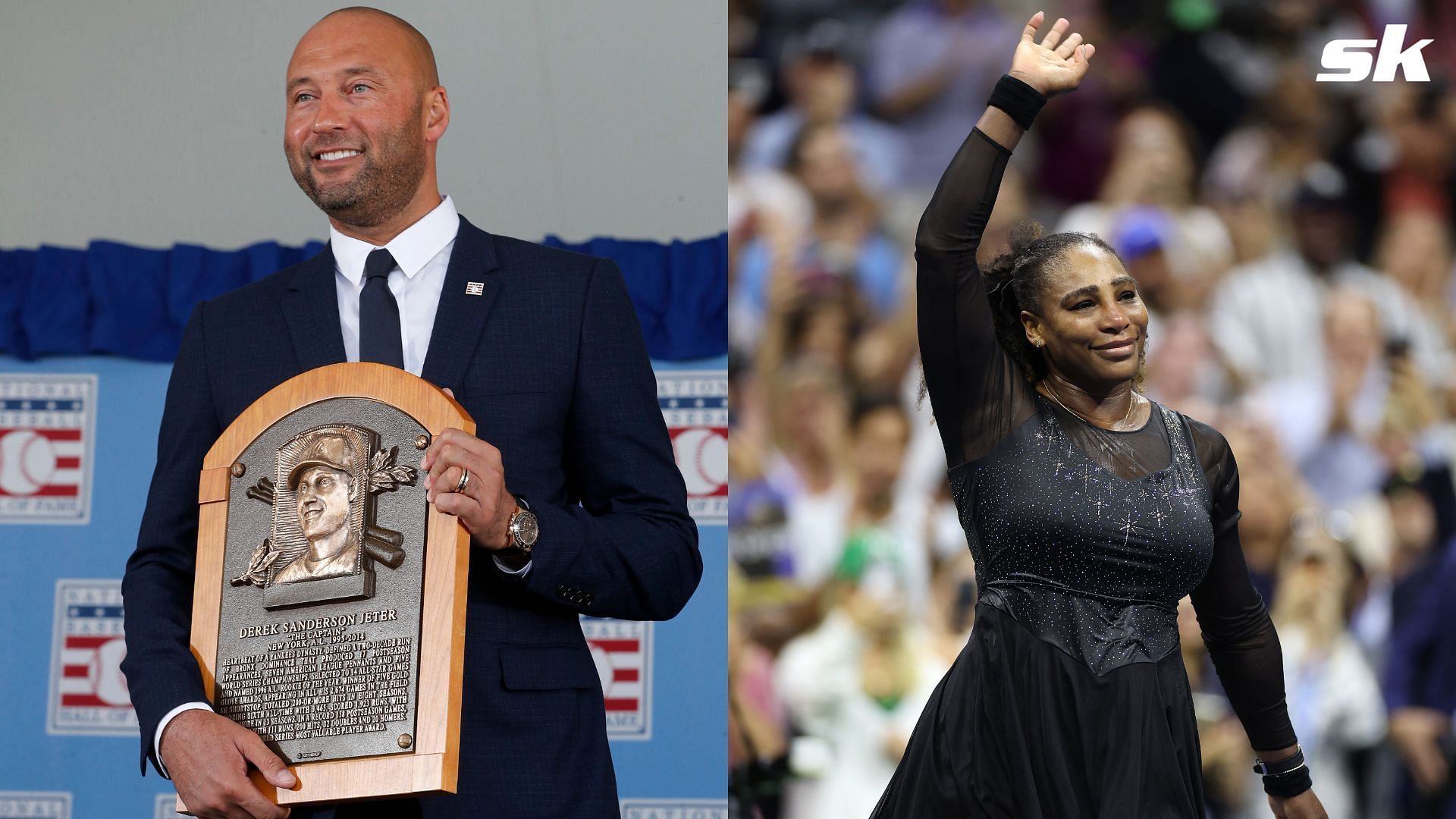 Derek Jeter gets candid about the likes of Michael Jordan, Serena
