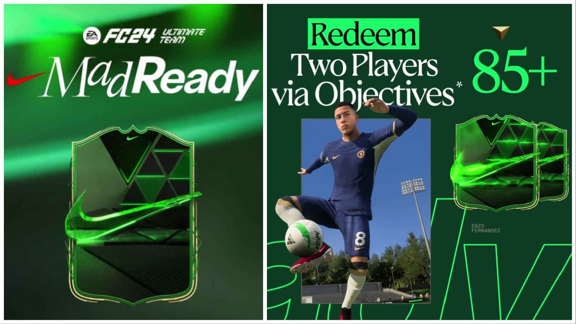 EA FC 24 Nike MadReady promo to offer two free 85+ players as objectives