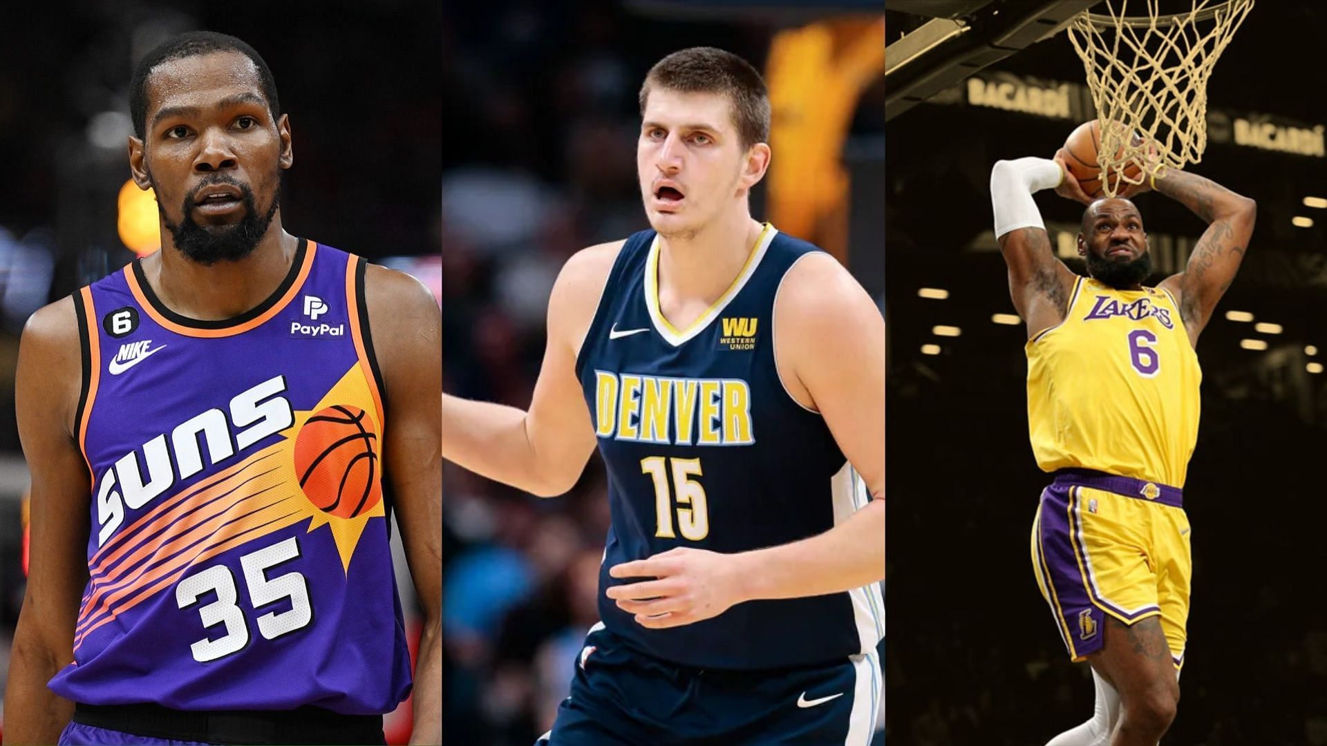 NBA records that could be set or broken in the 2023-24 NBA Season featuring Kevin Durant, Nikola Jokic, and LeBron James