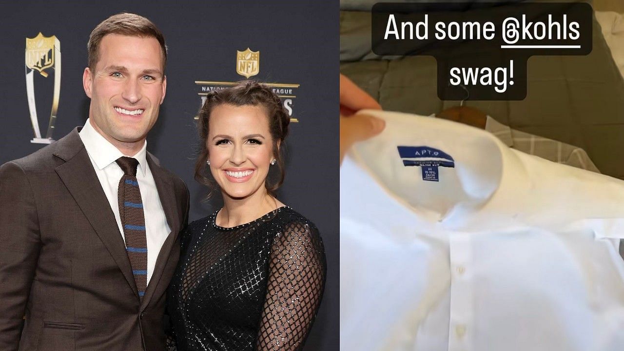 Kirk Cousins' wife Julie lays out trademark outfit for Vikings QB ahead of  TNF Eagles faceoff
