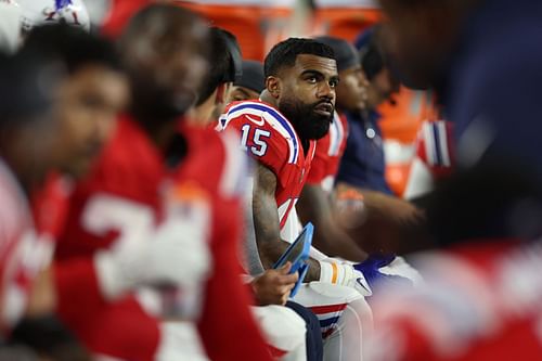 Ezekiel Elliott at Miami Dolphins v New England Patriots