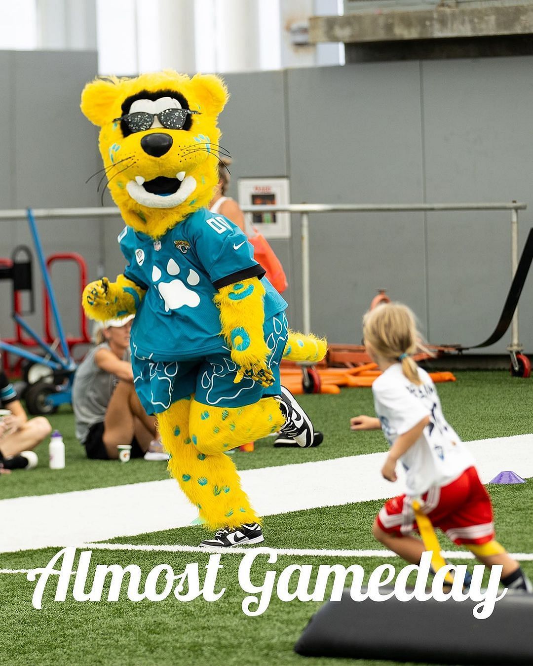 Jacksonville Jaguars&rsquo; mascot, Jaxon de Ville.