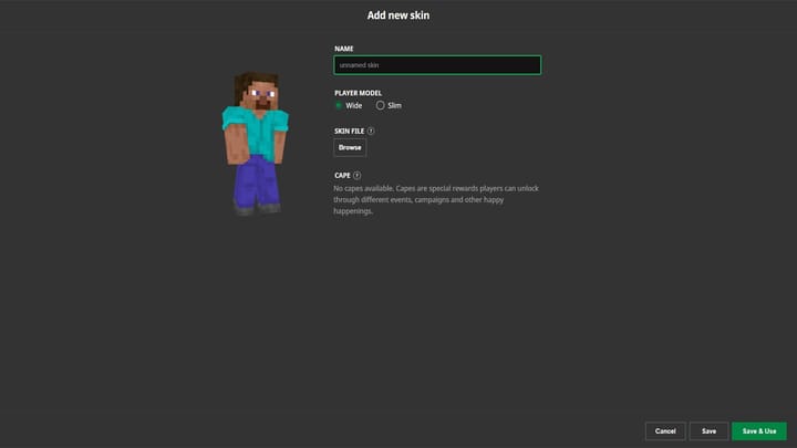How to copy another player's Minecraft skin