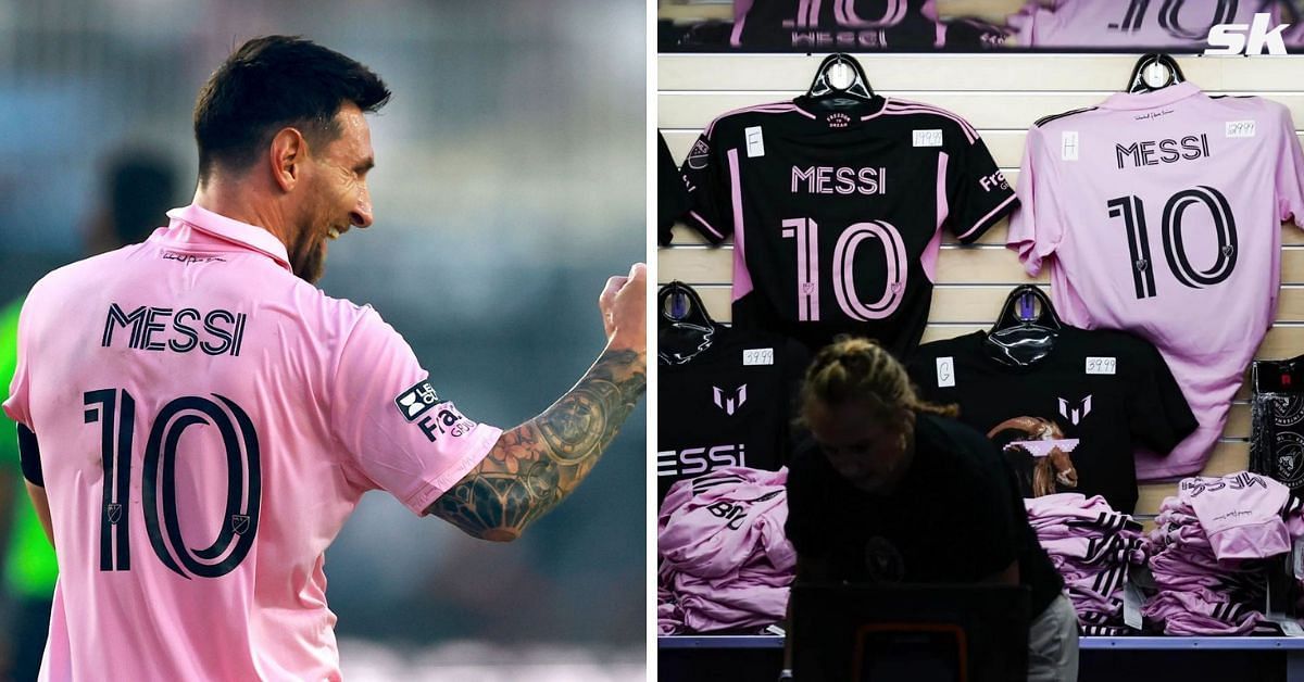 Messi's Inter Miami shirts sell out, fans have to wait until November to  get them