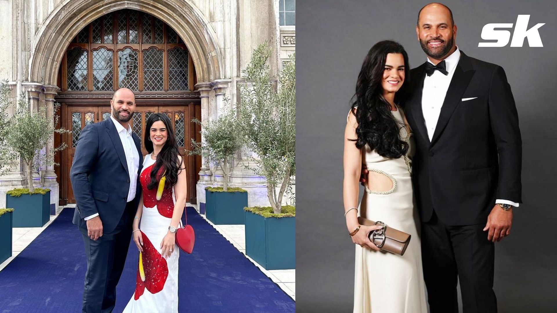 The power couple - Albert Pujols and Nicole Fernandez 