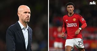 "Just do your things on the training ground" - Pundit slams Manchester United's Jadon Sancho for his public reaction to Ten Hag's comments