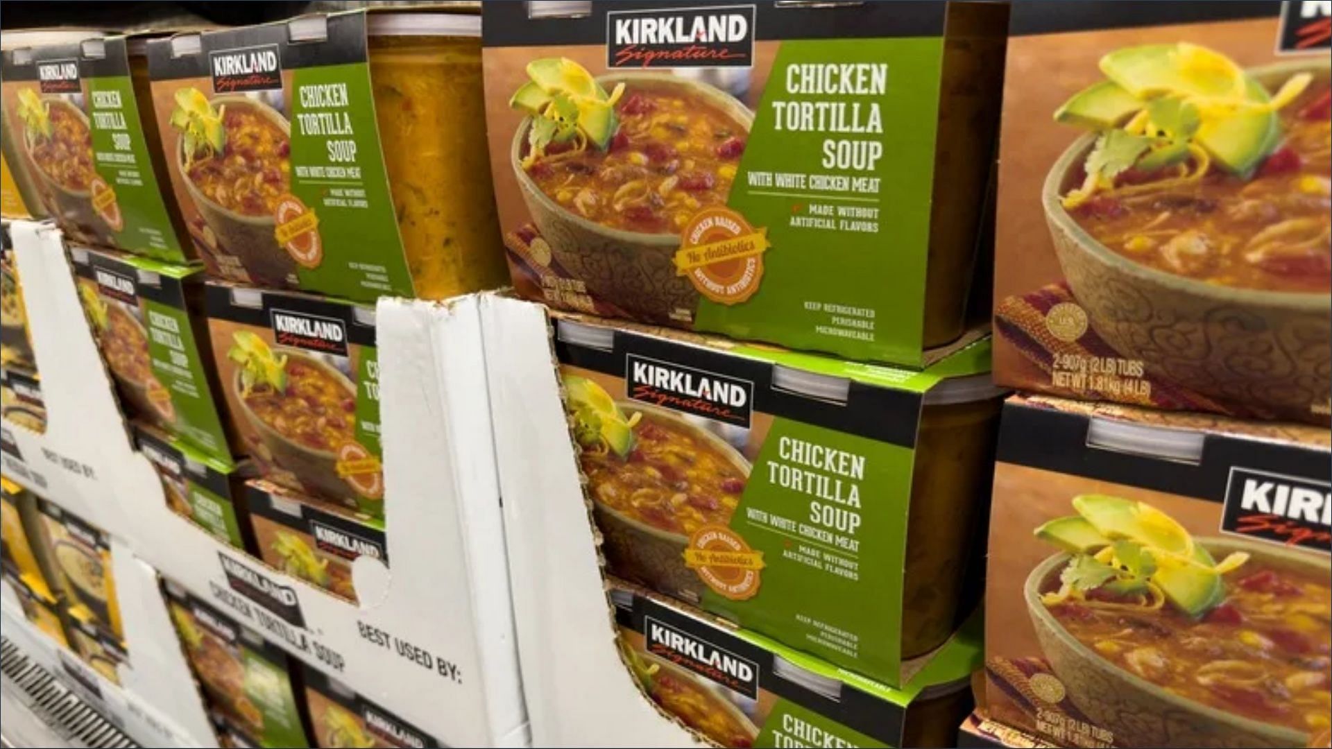 Costco recalls Chicken Tortilla Soup products over undeclared allergen concerns (Image via The Image Party / Shutterstock)