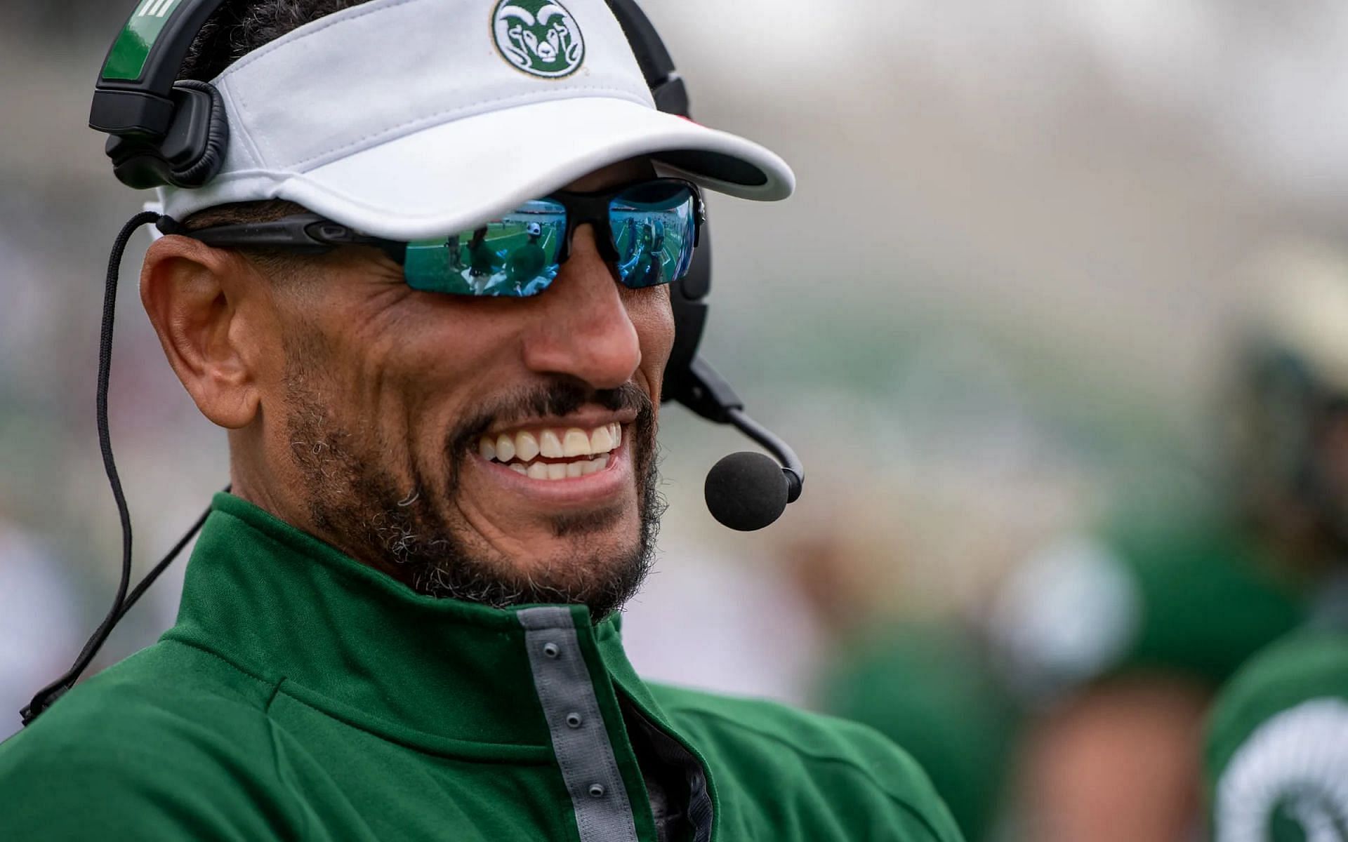 Colorado State Rams coach Jay Norvell 