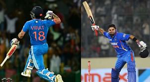 Top 5 individual scores by Indian batters vs Pakistan in ODIs at the Asia Cup ft. Virat Kohli