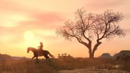 The beauty of sunset in RDR still enthralls players in 2023 (Image via Rockstar)
