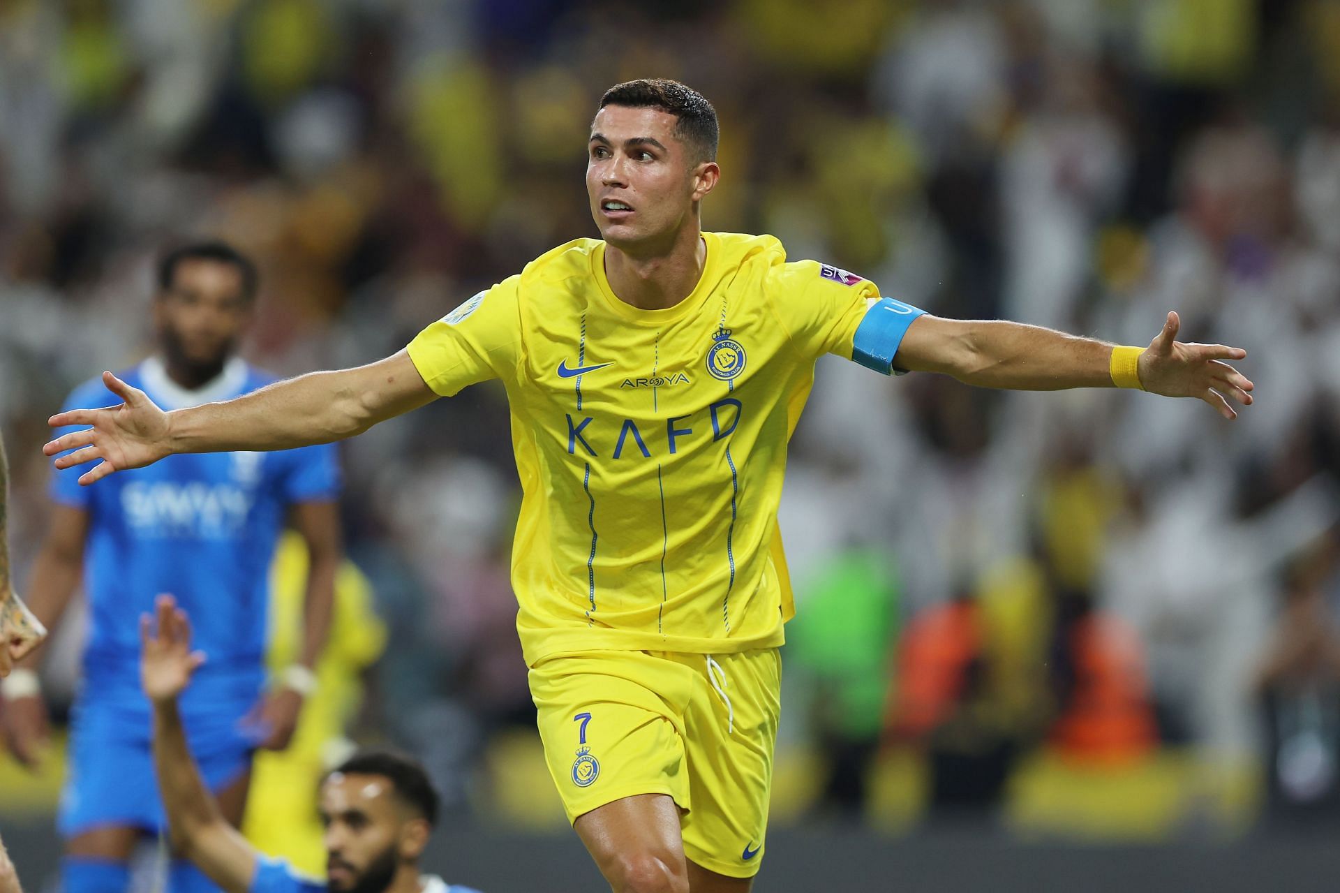 Is Cristiano Ronaldo playing for AlNassr against AlHazem tonight?