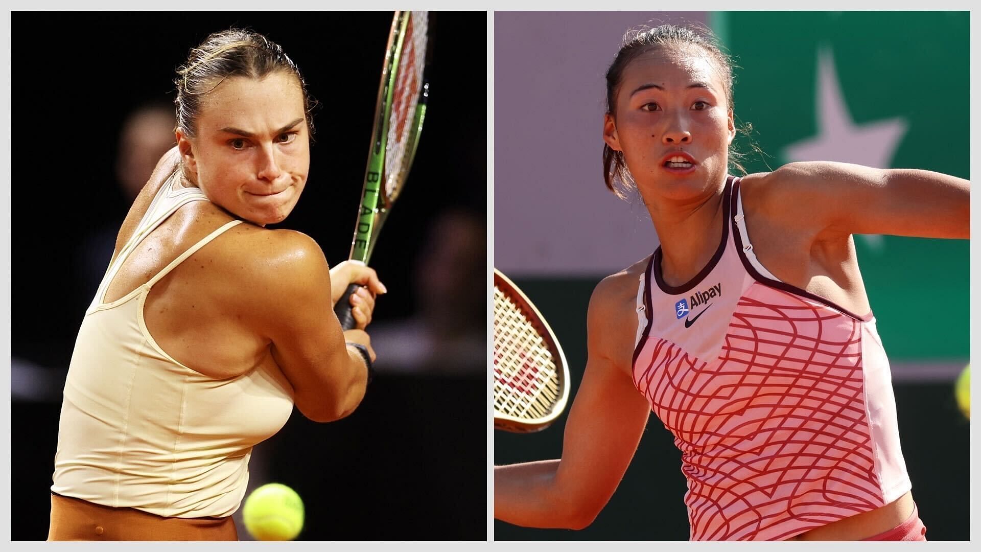 Aryna Sabalenka vs Qinwen Zheng is one of the quarterfinal matches at the 2023 US Open.